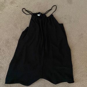 Cherish black romper